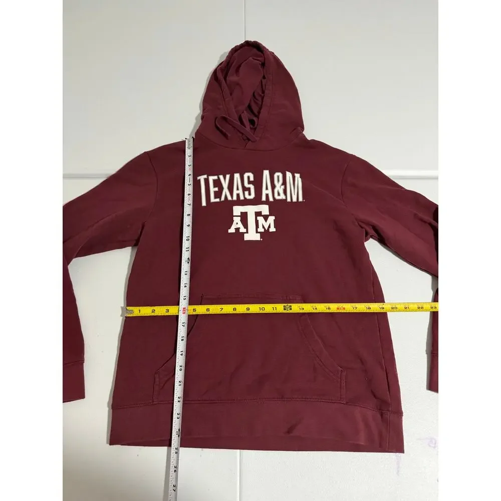 Fanatics Texas A&M Aggies Hoodie Mens Medium Maroon Pullover Sweatshirt